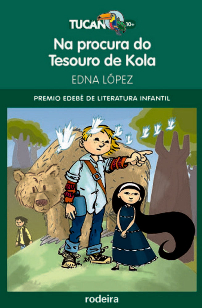 Premio EDEBÉ de Lit. Infantil 2011: Na procura do Tesouro de Kola, de Edna Virginia López Hernández | portada del libro