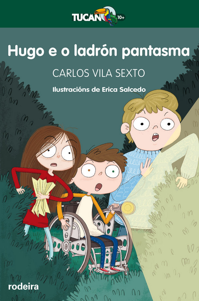 Hugo e o ladrón pantasma, de Vila Sexto, Carlos | portada del libro