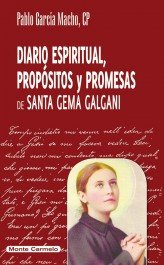 Diario espiritual, propósitos y promesas de Santa Gema Galgani, de García Macho, Pablo | portada del libro
