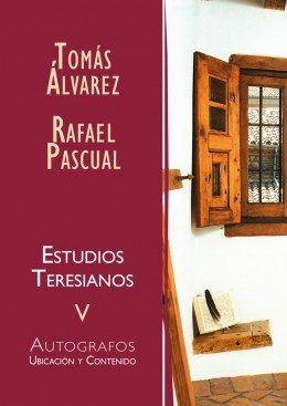 Estudios Teresianos, de Tomás Alvarez Fernández | portada del libro