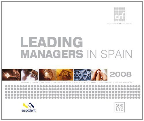 Leading managers in Spain 2008, de CRF, Consultora | portada del libro