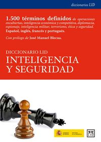DICCIONARIO LID INTELIGENCIA Y SEGURIDAD (AG), de Antonio M. Diaz Fernández | portada del libro