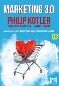Marketing 3.0, de Kotler, Philip | portada del libro