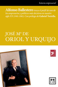 Jose Mª de Oriol y Urquijo, de Ballestero Aguilar, Alfonso | portada del libro