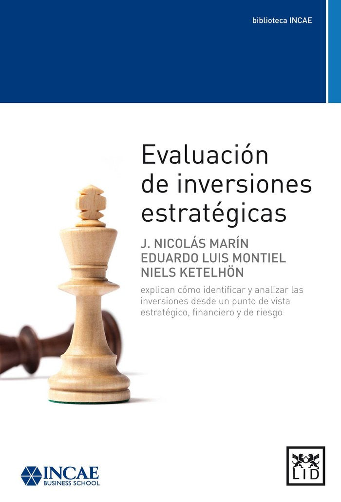Evaluación de inversiones estratégicas, de Carlos Requena | portada del libro