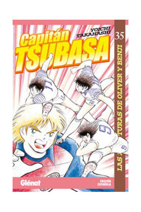 CAPITAN TSUBASA Nº35 AVENTURAS DE OLIVER Y BENJI, de TAKAHASHI | portada del libro
