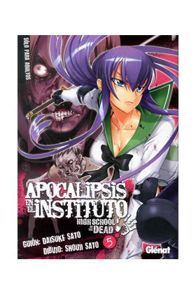 Apocalipsis en el instituto 5, de Sato | portada del libro