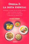 Omega-3: La dieta esencial, de TRIBOLE | portada del libro
