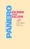 Escribir como escupir, de Panero, Leopoldo María | portada del libro