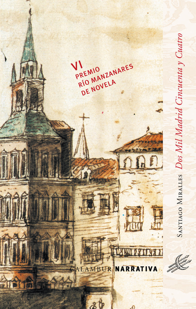 Dos Mil Madrid Cincuenta y Cuatro, de Miralles Huete | portada del libro