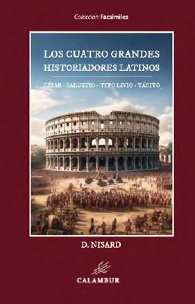 LOS CUATRO GRANDES HISTORIADORES LATINOS, de D.NISARD | portada del libro