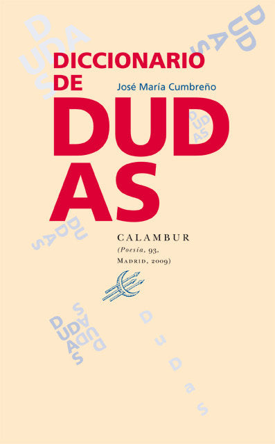 Diccionario de dudas, de Cumbreño | portada del libro