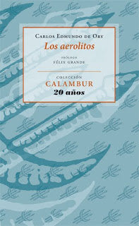 Los aerolitos, de de Ory | portada del libro