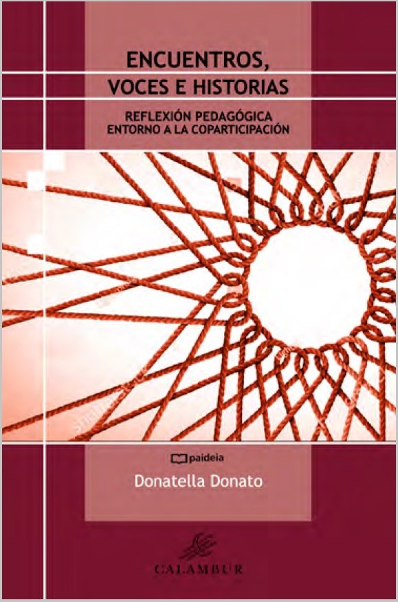 ENCUENTROS VOCES E HISTORIAS, de DONATELLA DONATO | portada del libro