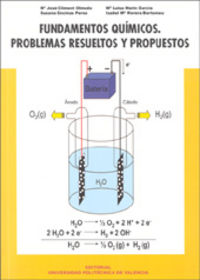 FUNDAMENTOS QUÍMICOS. PROBLEMAS RESUELTOS Y PROPUESTOS, de Marín García | portada del libro