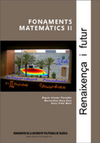 FONAMENTS MATEMÀTICS II, de Alamar Penades | portada del libro