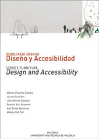 MOBILIARIO URBANO: DISEÑO Y ACCESIBILIDAD/STREET FURNITURE: DESIGN AND ACCESSIBILITY, de Gual Ortí | portada del libro