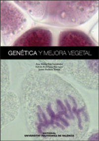 GENÉTICA Y MEJORA VEGETAL, de Rodríguez Burruezo | portada del libro