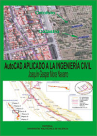 AutoCAD APLICADO A LA INGENIERÍA CIVIL, de Mora Navarro | portada del libro