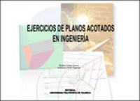 EJERCICIOS DE PLANOS ACOTADOS EN INGENIERÍA, de Peris Fajarnes | portada del libro
