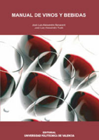 MANUAL DE VINOS Y BEBIDAS, de Aleixandre Tudó | portada del libro