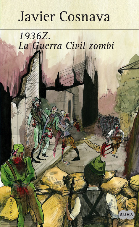 1936Z. La Guerra Civil zombie, de Cosnava | portada del libro