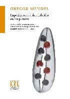 EXPERIMENTOS SOBRE HIDRIDOS EN LAS PLANTAS, de MENDEL, JOHANN GREGOR | portada del libro