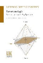 FENOMENOLOGIA, de WITTGENSTEIN, LUDWIG | portada del libro