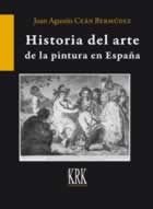 Historia del arte de la pintura en España, de Ceán Bermúdez | portada del libro