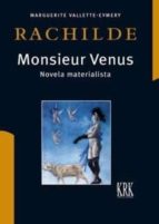 Monsieur Venus, de RACHILDE | portada del libro