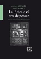 La lógica o el arte de pensar, de Arnauld, Antoine | portada del libro