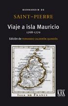 Viaje a isla Mauricio (1768-1770), de Saint-Pierre | portada del libro