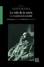 VIDA DE LA RAZON, de George Santayana | portada del libro