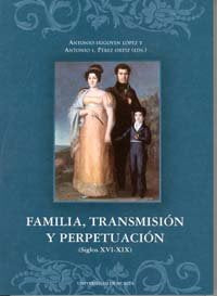 Familia, Transmision y Perpetuacion (Siglos Xvi - Xix), de IRIGOYEN LÓPEZ | portada del libro