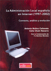 La Administración Local Española en Internet (1997-2002), de MUÃ‘OZ CAÃ‘AVATE | portada del libro