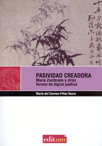 Pasividad Creadora, de PIÑAS SAURA | portada del libro