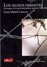 Los Signos Errantes, de MADRID CÁNOVAS | portada del libro