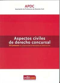 Aspectos civiles de derecho concursal (apdc), de Varios autores | portada del libro