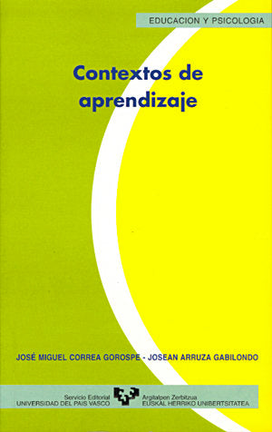 Contextos de aprendizaje, de CORREA | portada del libro