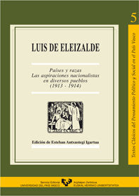 Países y razas. Las aspiraciones nacionalistas en diversos pueblos (1913-1914), de Eleizalde Breñosa, Luis de | portada del l