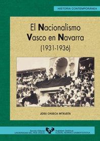 El nacionalismo vasco en Navarra (1931-1936), de Chueca Intxusta, Josu | portada del libro
