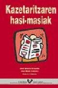 Kazetaritzaren hasi-masiak, de Armentia Vizuete, José Ignacio | portada del libro