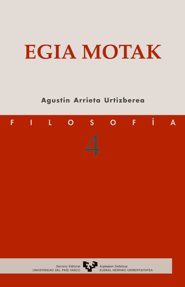 Egia motak, de Arrieta Urtizberea, Agustín | portada del libro
