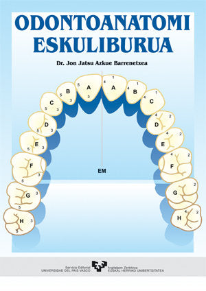 Odontoanatomi eskuliburua, de Azkue Barrenetxea, Jon Jatsu | portada del libro