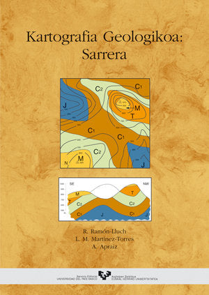 Kartografia geologikoa: sarrera, de Martínez Torres, Luis Miguel | portada del libro