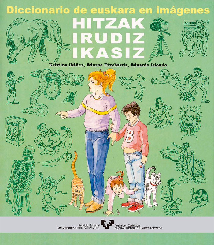 HITZAK IRUDIZ IKASIZ DIC.EUSKARA, de ETXEBARRIA#IRIONDO | portada del libro