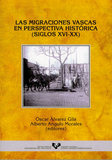 Las migraciones vascas en perspectiva histórica (siglos XVI-XX), de ALVAREZ | portada del libro
