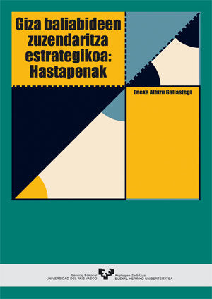 Giza baliabideen zuzendaritza estrategikoa: hastapenak, de Albizu Gallastegi, Eneka | portada del libro