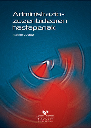 Administrazio-zuzenbidearen hastapenak, de Arzoz Santisteban, Xabier | portada del libro