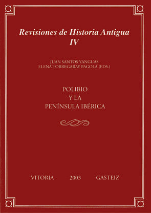 Polibio y la Península Ibérica, de SANTOS YANGUAS | portada del libro